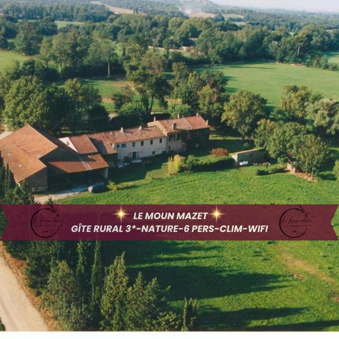 Le Moun Mazet Gite Rural 3 Etoiles, Clim, Nature, 6 Personnes Miramas Exteriör bild